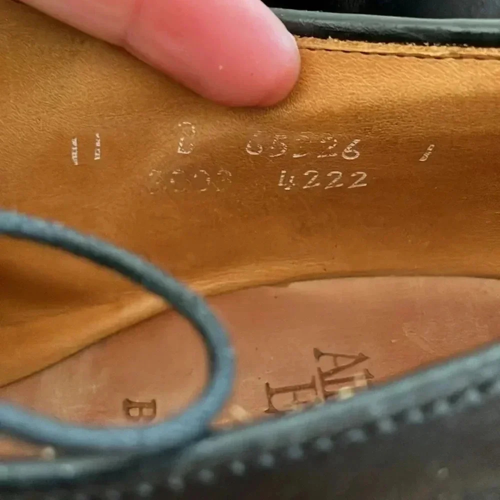 Allen Edmonds Brentwood Black Shoes - Picture 7 of 9